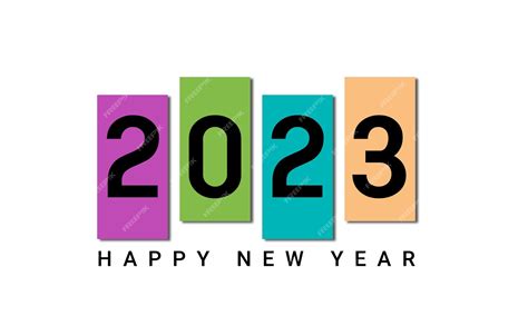 Premium Vector Happy New Year 2023 Wishes Design Happy New Year Template