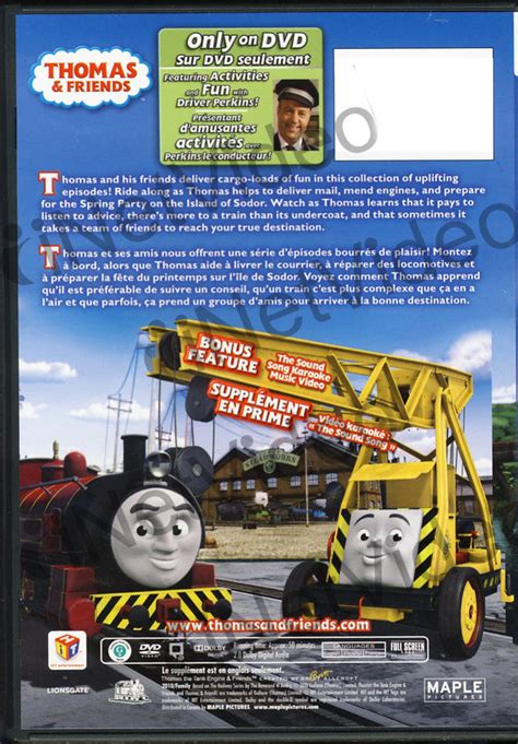 Thomas & Friends - Creaky Cranky (Bilingual) on DVD Movie