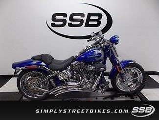 Harley Davidson Blue Springer Cvo Fxstsse