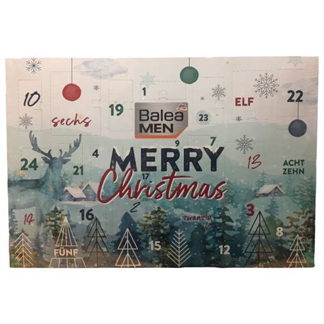 Balea Men Adventskalender Merry Christmas 2022 1st