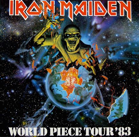 IRON MAIDEN World Piece Tour Tour Programme