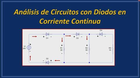 Analisis De Circuitos Con Diodos En Corriente Continua Youtube