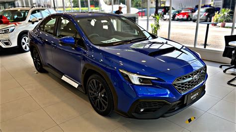 2023 New Subaru Wrx 24 Mt Blue Color Exterior And Interior Design