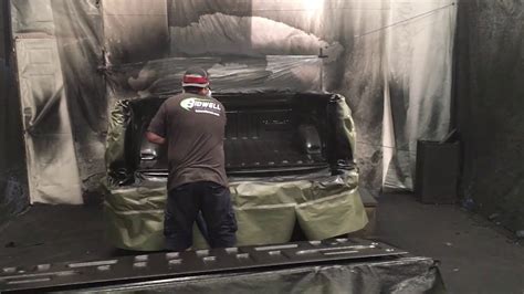 Spray On Bedliner Youtube