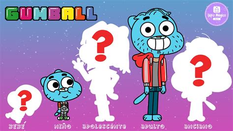 Como Dibujar A Gumball Creciendo Del Increible Mundo De Gumball