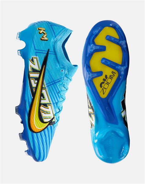 Nike Adults Mercurial Vapor 15 Elite Mbappe Firm Ground - Blue | Life ...