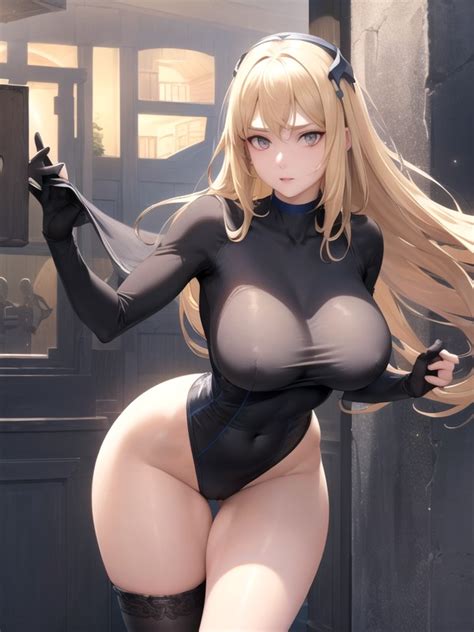 Massive Breast Looking At Viewer Leotard Hentai Ai Porn