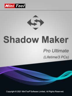 Minitool Shadowmaker Pro Ultimate Lifetime License