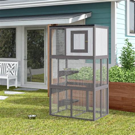 Jovno Catio Outdoor Cat Playpen And Reviews Wayfair