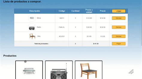 Vaidrollteam Carrito De Compras B Sico En Php Mysql Html Y Css