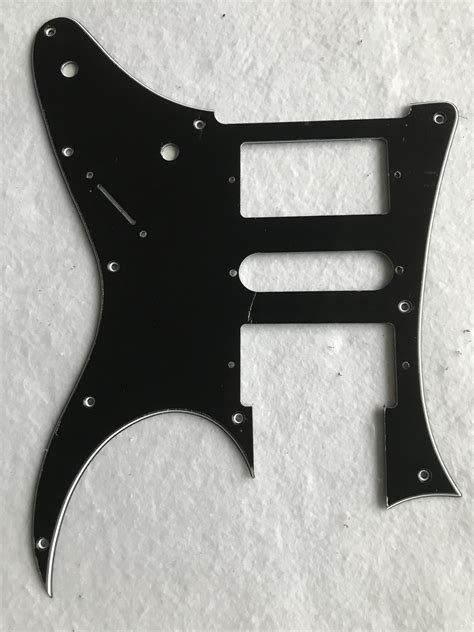 For Ibanez Rg 350 Ex Style Guitar Pickguard Scratch Plate 3 Ply Black Pickguards