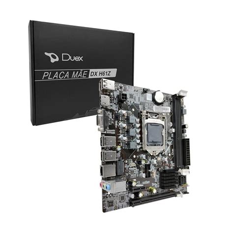 Placa Mãe Duex Dx H61Z Intel 2º 3º Geração DDR3 KaBuM