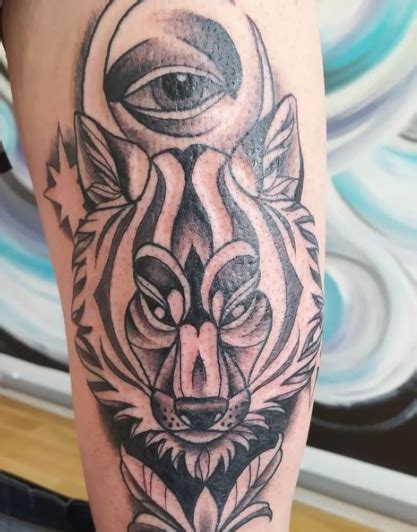 90 Influential And Bold Alpha Wolf Tattoo Ideas And Designs For Men ...