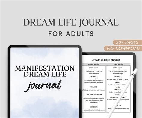 Manifestation Journal Goodnotes For Adults