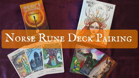 Norse Rune Deck Pairing Odin S Playbook Tarot And Norse Goddess