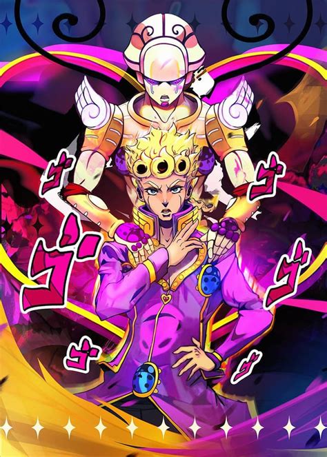 I Drew Giorno And Gold Experience Stardustcrusaders