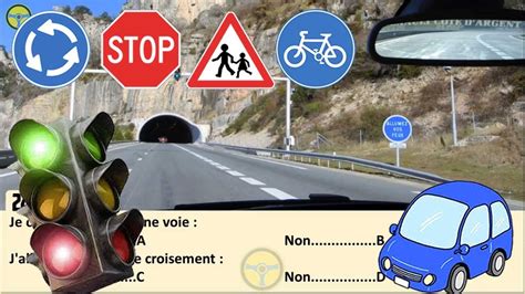 Examen Th Orique Code De La Route France Permis De Conduire Test