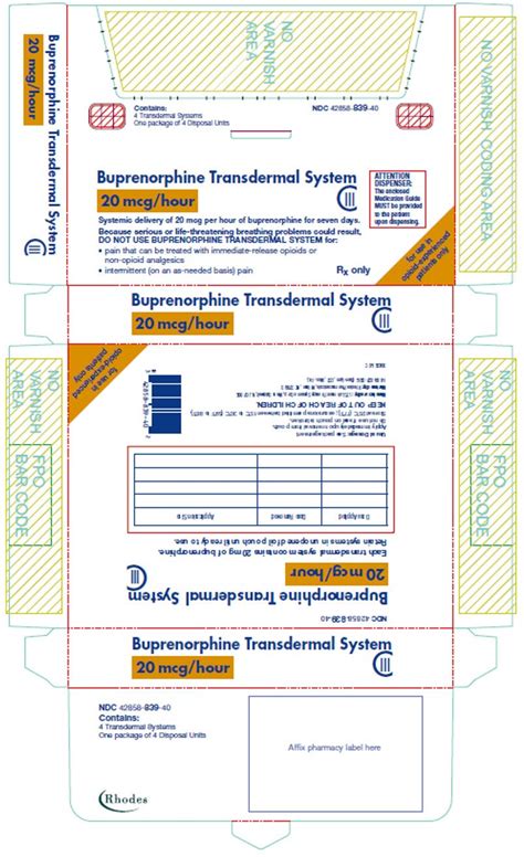 Buprenorphine Patch: Package Insert - Drugs.com