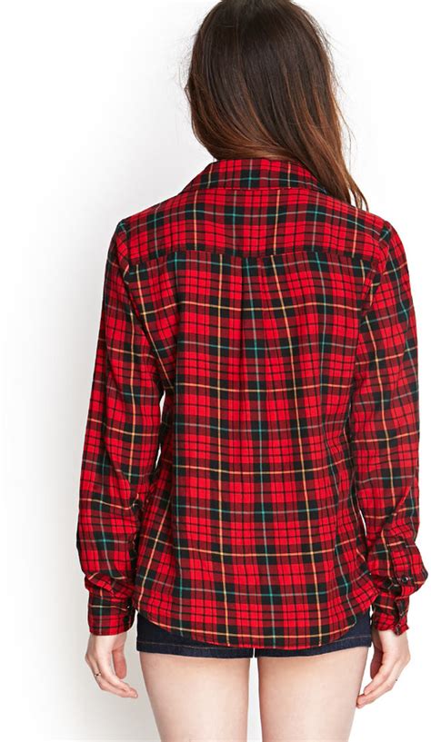 Forever 21 Classic Tartan Plaid Shirt 29 Forever 21 Lookastic