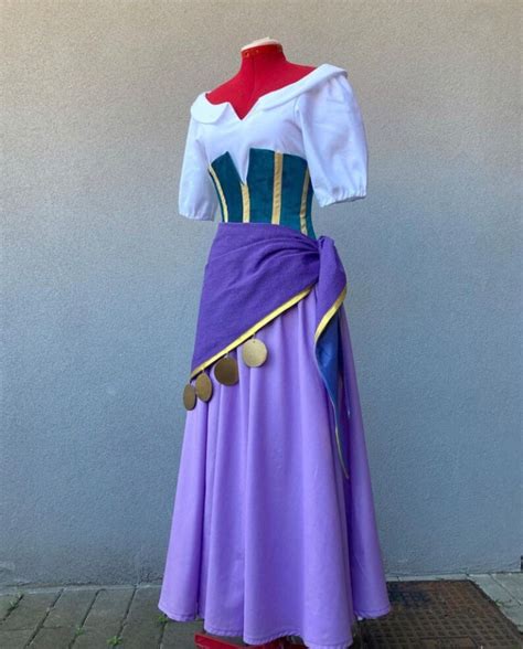 Esmeralda The Hunchback Of Notre Dame Costume Cosplay Etsy