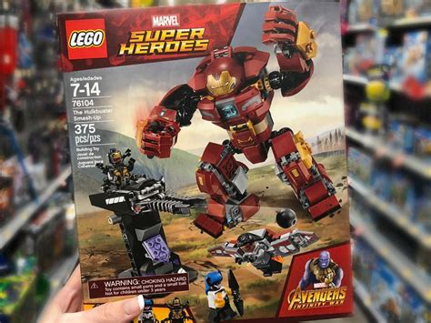 LEGO Marvel Super Heroes Avengers Hulkbuster Smash-Up Only $16.79 ...