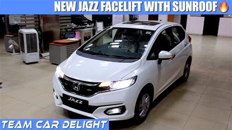 2020 Honda Jazz Review With On Road Price New Features Jazz Top Model 2020 Facelift Jazz