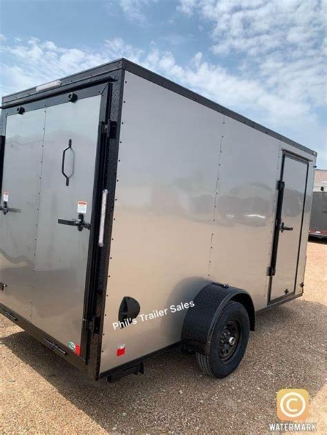 New Continental Cargo 6X10 V BLACKOUT Enclosed Cargo Trailer TRAILERS