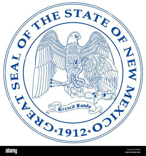 New mexico state seal hi-res stock photography and images - Alamy