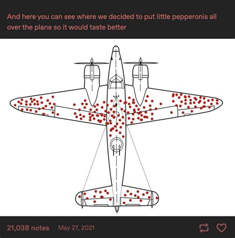 What Does The Image Of A Plane With Red Dots On It Mean? The 'Survivorship Bias Plane' Meme ...