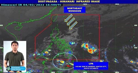 Trough Of Lpa Amihan To Bring Rains In Various Parts Of Ph