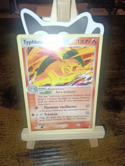 CARTE POKÉMON TYPHLOSION 17 115 Ex Forces Cachées FR EUR 3 50 PicClick FR