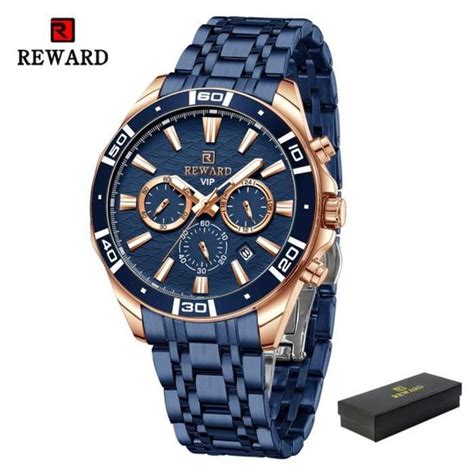 Rd M C Reward Montre Chronographe De Sport Pour Hommes Nouveau