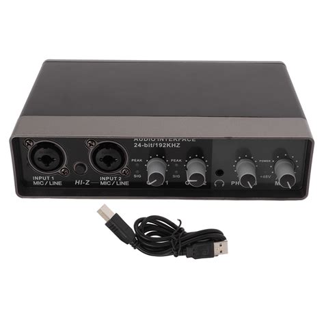 Live Sound Card Q Digital Mixing Usb External Computer Mobile Phone