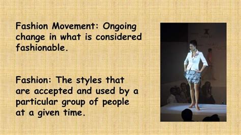 Theories Of Fashion Movement Ppt