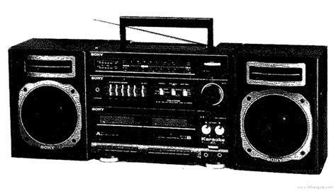 Sony CFS KW100S Radio Cassette Recorder Manual HiFi Engine