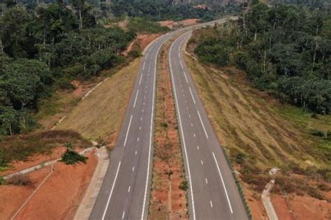 Cameroun Les Travaux De Raccordement De Lautoroute Yaoundé Douala