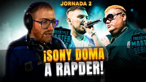 Sony Doma A Rapder Sony Vs Rapder Fms Argentina J Youtube