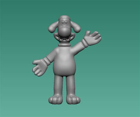 STL file bitzer the dog from shaun the sheep・3D print design to ...