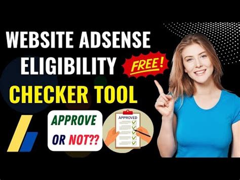 Google Adsense Approval Or Eligibility Checker Tool Adsense