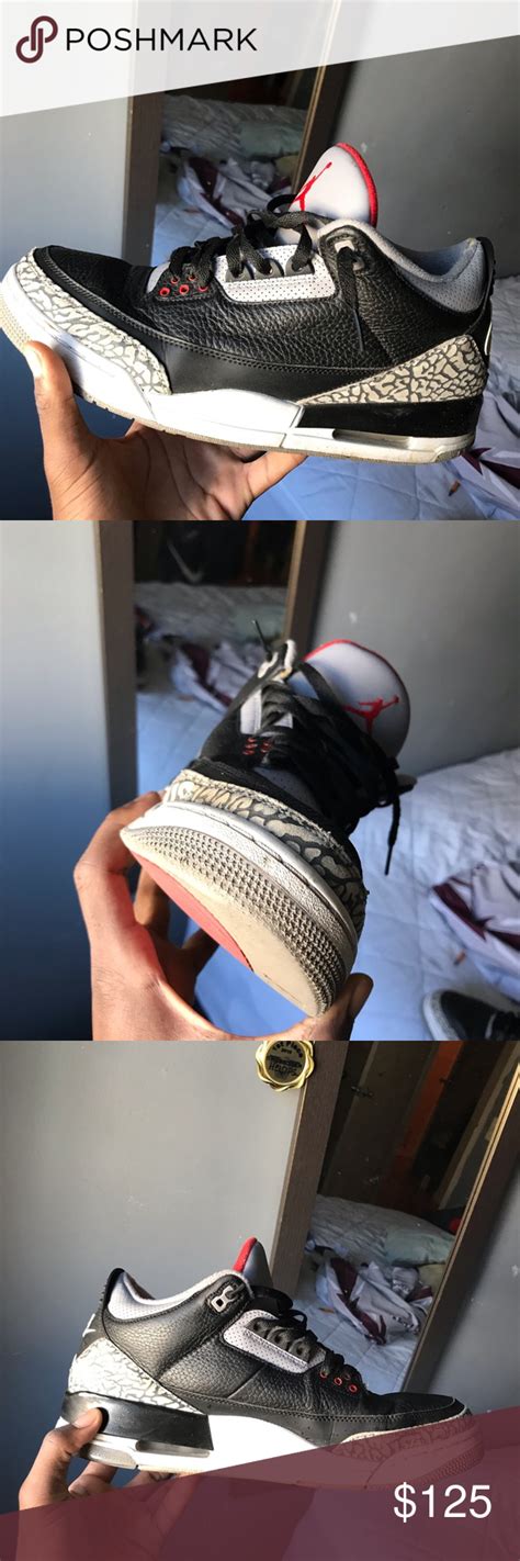 Jordan Cement 3s Black Cement Jordans For Men Cement 3s