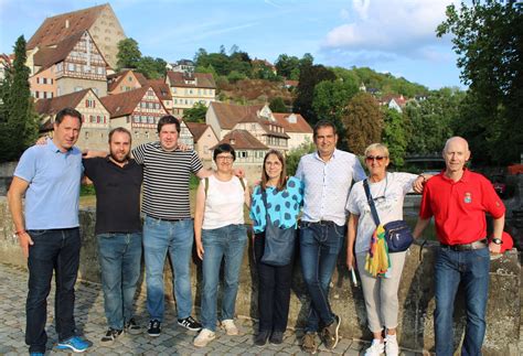 Besuch Aus Der Spanischen Partnerstadt Santo Domingo De La Calzada In