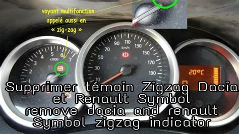 Comment Supprimer T Moin Zigzag Dacia Duster Et Symbol Remove Dacia