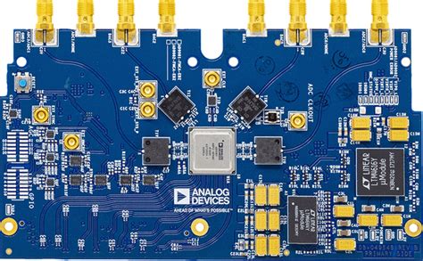 X Band Phased Array Platform Evaluation Board Analog Devices