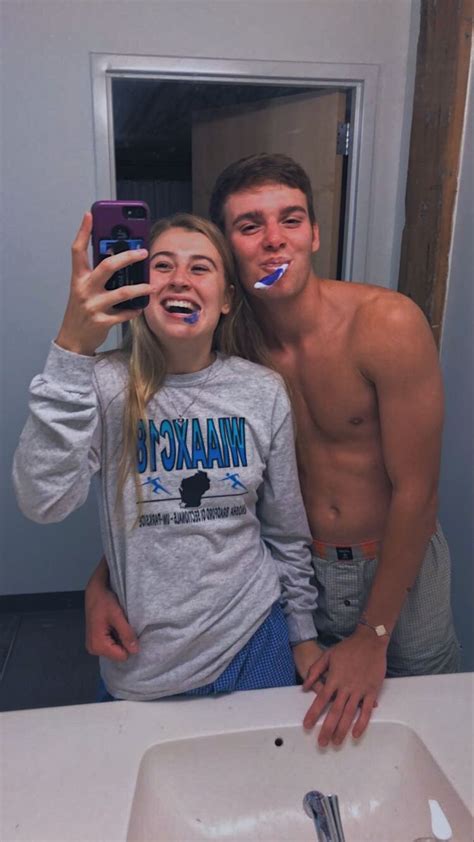 Couple Mirror Selfie Couples Selfie