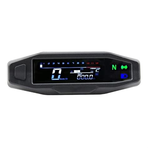 Digital Tachometer Mini Universal Digital Motorrad Zähler Tachometer