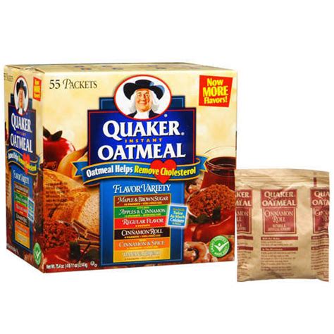 Quaker Instant Oatmeal Flavour Variety Assortment Reviews In Oatmeal Hot Cereal ChickAdvisor