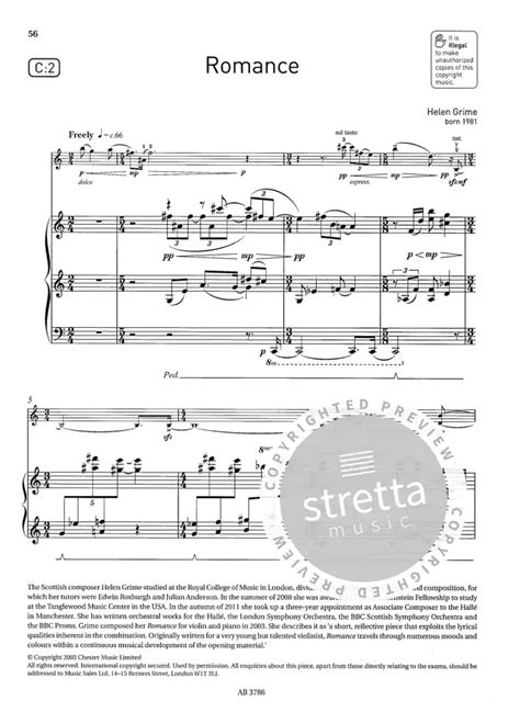 Violin Exam Pieces 2016 2019 Abrsm Grade 8 Im Stretta Noten Shop Kaufen