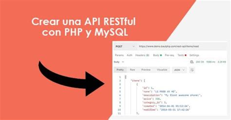 Crear Una Api Restful Con Php Y Mysql Baulphp