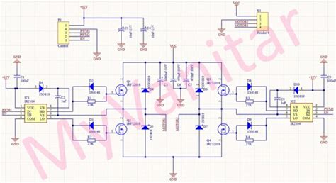 使用功率mosfet来搭建h桥pwm直流电机驱动器 知乎