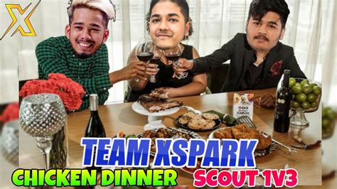 Team Xspark Chicken Dinner Highlights Today Scout V Tx Aditya